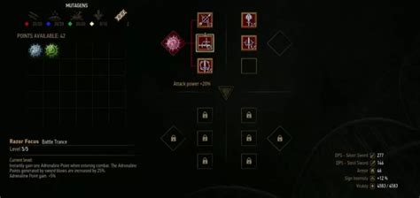 mutations witcher 3|witcher 3 mutagenerator.